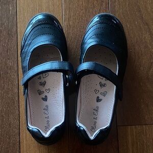 Olive and Edie Black Kids Shoes